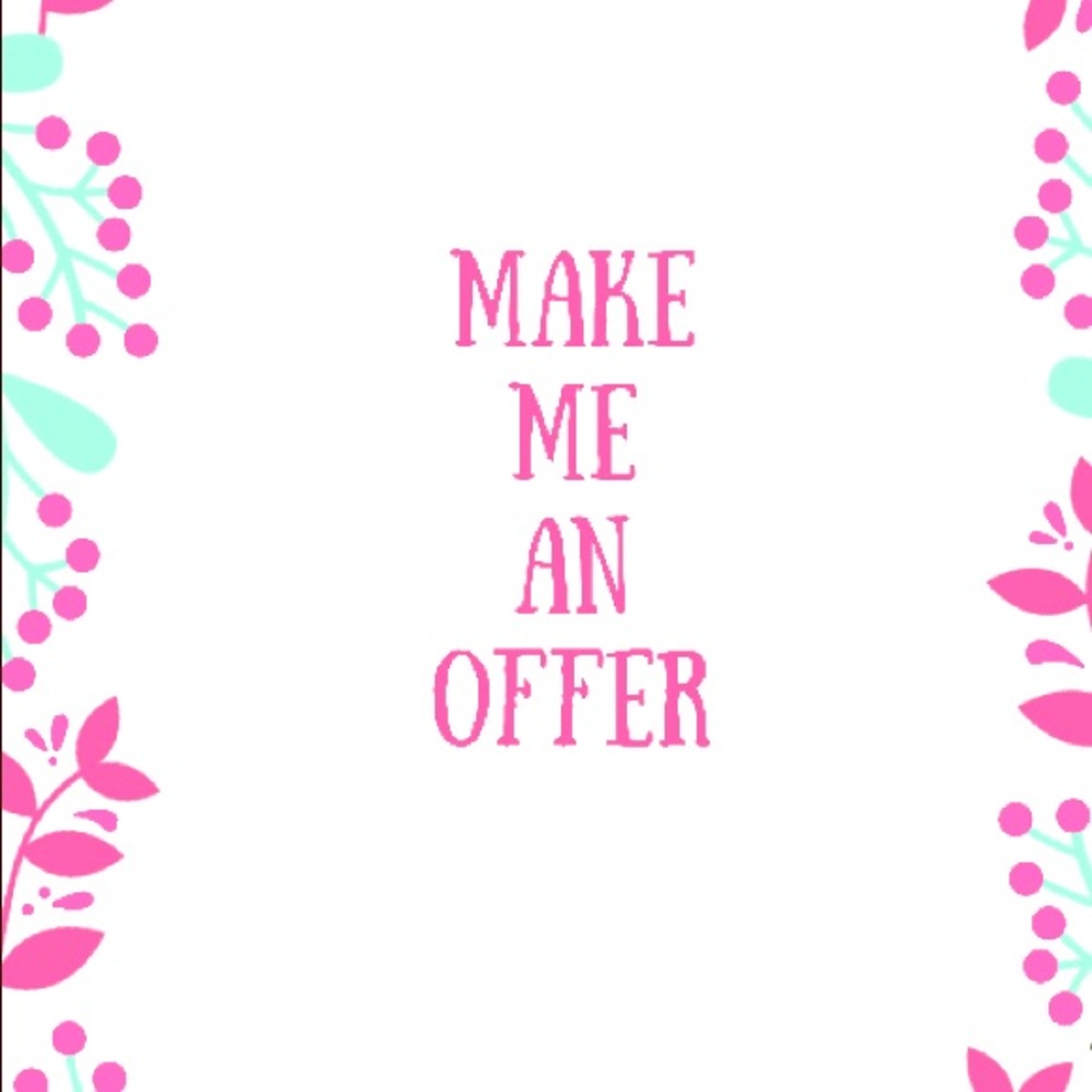 Reasonable offers will be accepted.